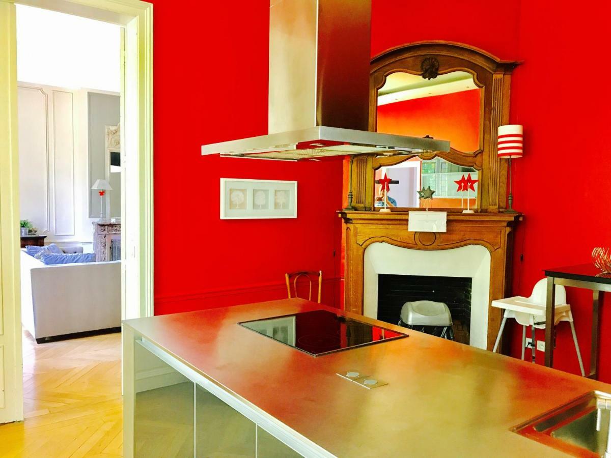 Ferienwohnung The Gorgeous Hyper Center Private Garden Reims Exterior foto